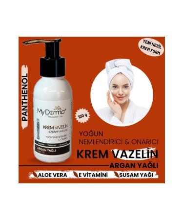 MY DERMO 2 PCS Cream Vaseline SULFUR-ARGAN OIL 100 ML X 2 PCS - Buy Online on GoSupps.com