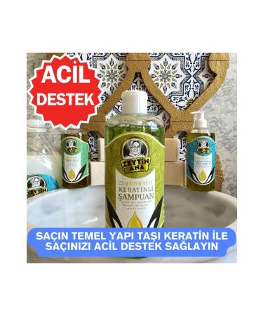 ZEYT N ANA Keratin Shampoo Hair and Root Nourishing Special Series 400 ML