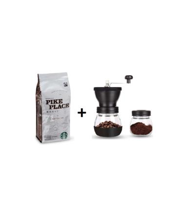 Starbucks Pike Place Coffee Beans 250 gr Coffee Grinder