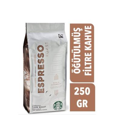 Starbucks Espresso Ground Coffee 250 gr - Buy Online on GoSupps.com
