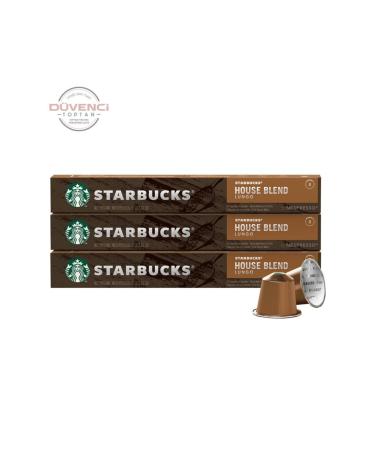 Starbucks House Blend Capsule Coffee 10 Pieces X 3 - Buy Online on GoSupps.com