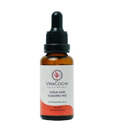 Vinacocha Rosehip Seed Oil (Cold Pressed) 30 ml - Buy Online on GoSupps.com