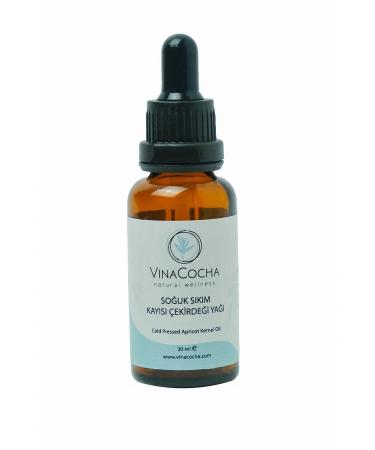 Vinacocha Cold Pressed Apricot Kernel Oil 30 ml - Buy Online on GoSupps.com