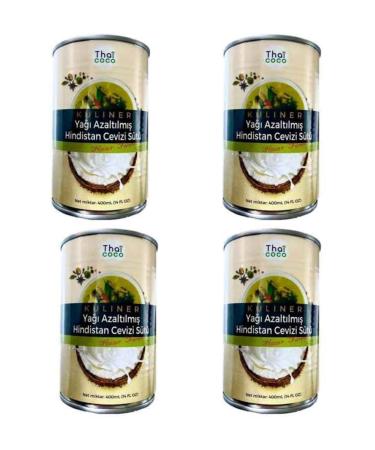 THAI COCO Reduced Fat Coconut Milk Quantity 4