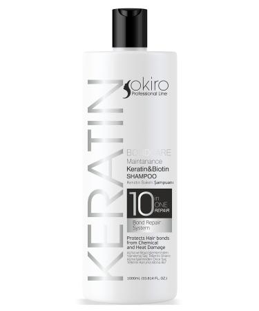 Okiro OKIRO Strengthening Nourishing and Repairing Hair Care Shampoo Keratin & Biotin 1000 ml