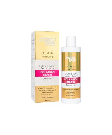 Softto Plus Dark Chestnut Shampoo for White Hair + ANTI-HAIR LOSS EXTRA VOLUME COLLAGEN BIOTIN SHAMPOO 400 ML - Buy Online on GoSupps.com