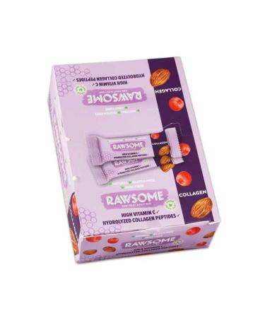 Rawsome Hydrolyzed Collagen Nut and Fruit Bar 30 Gr. 20 Pieces (1 BOX) - Buy Online on GoSupps.com