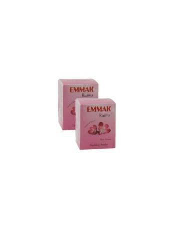 Emmak Rusma Rose Scented Depilatory Powder 80 gr x 2