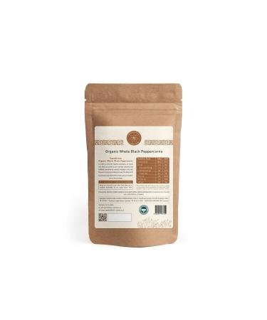 Holistic Corner Organic Whole Black Peppercorn | Black Peppercorns | 85g - Buy Online on GoSupps.com