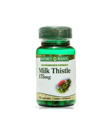 Natures Bounty Milk Thistle 175 Mg 50 Capsules