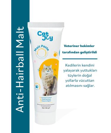 CATJOY Super 2 Pack Anti-Hairball Malt 100 gr & Multivitamin Paste 100 gr - Buy Online on GoSupps.com