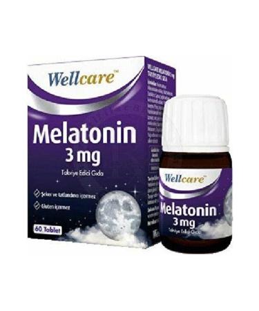 Wellcare Melatonin 3 Mg 60 Tablets