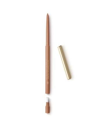 kiko milano GOLD REFLECTIONS 12H WEAR WATERPROOF LIP LINER 01 Elegant Nude - Buy Online on GoSupps.com
