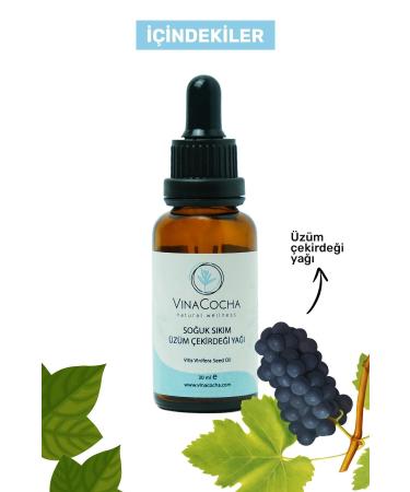 Vinacocha Cold Pressed Grape Seed Oil - Buy Online on GoSupps.com
