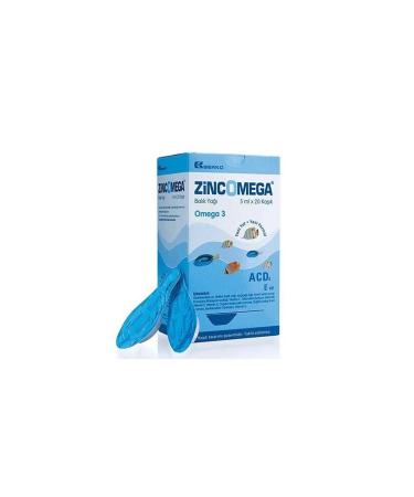 Zincomega Omega-3 Fish Oil Syrup 5x20 Spoons