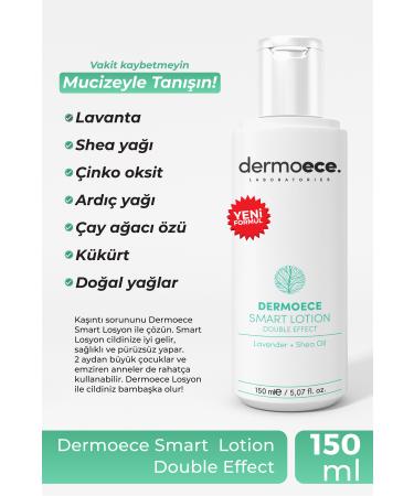 dermoece Smart Lotion Double Effect 150 ml (SCABBAGE ITCHING) - Buy Online on GoSupps.com