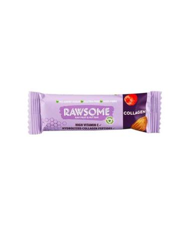 Rawsome Hydrolyzed Collagen Nut and Fruit Bar 30 Gr. 20 Pieces (1 BOX) - Buy Online on GoSupps.com