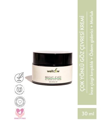 welloow Wellow Bright Eyes All-round Eye Cream | Versatile Eye Cream 30 ml