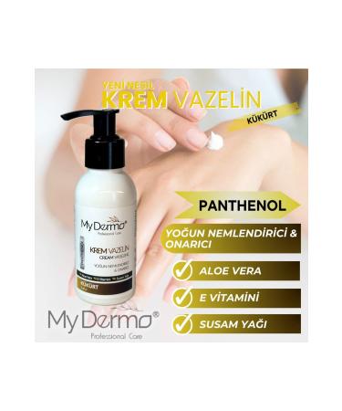 MY DERMO 2 PCS Cream Vaseline SULFUR-ARGAN OIL 100 ML X 2 PCS - Buy Online on GoSupps.com