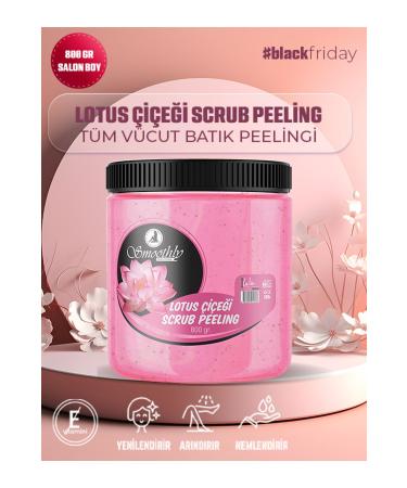 Smoothly Lotus Flower Essence Revitalizing & Softening Hand Foot and Body Care Peeling 800gr - Buy Online on GoSupps.com