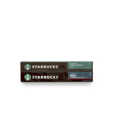 Starbucks Capsule Coffee Pike Place And Decaf Espresso