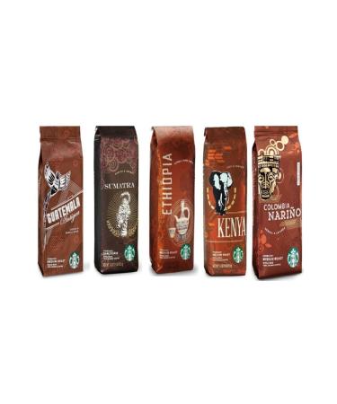 Starbucks Medium Mixed Coffee Beans 5x250 Gr