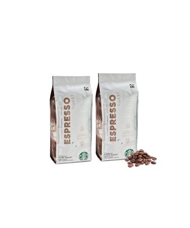 Starbucks Espresso Dark Roast Coffee Beans 250 gr 2 Pieces