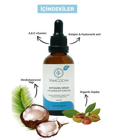 Vinacocha Anti-Wrinkle Anti-Spot Intensive Moisturizing Anti-Aging Care Serum (30 ml) - Buy Online on GoSupps.com