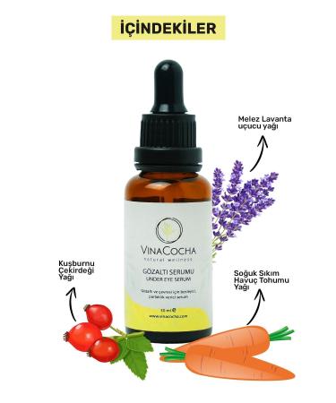 Vinacocha Dark Circles Color Equalizer Eye Contour Anti-Wrinkle Care Serum (30 ml) - Buy Online on GoSupps.com