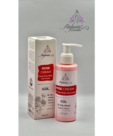 ANFORIA COSMETIC Anforia Rose Hand Body Face Care Cream