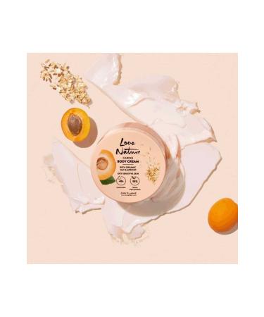 Oriflame Love Nature Caring Organic Oat and Apricot Body Cream - Buy Online on GoSupps.com