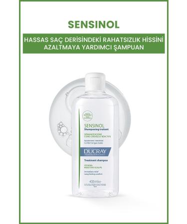 Ducray Sensinol Sensitised Scalp Shampoo 200 Ml