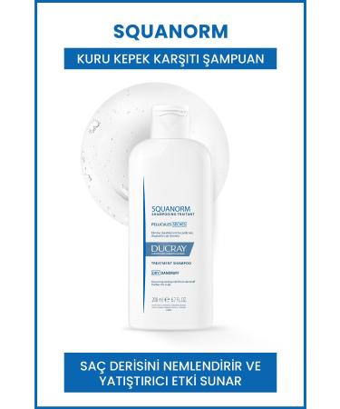 Ducray Squanorm Dry Dandruff Shampoo 200 Ml Shampoo For Dry And Dandruff Hair