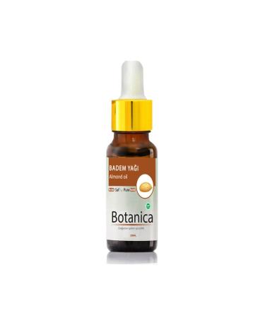 botanica Sweet Almond Oil - Prunus Amygdalus - (Hair and Beard) Care Oil Dry Skin Skin Oil 20 ml - Buy Online on GoSupps.com