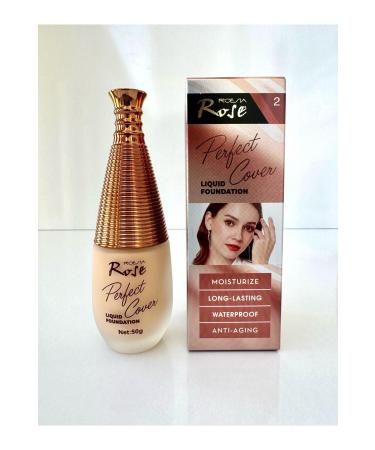 Roesia Rose Cosmetics Rose Perfeckt Cover Liquid Foundation
