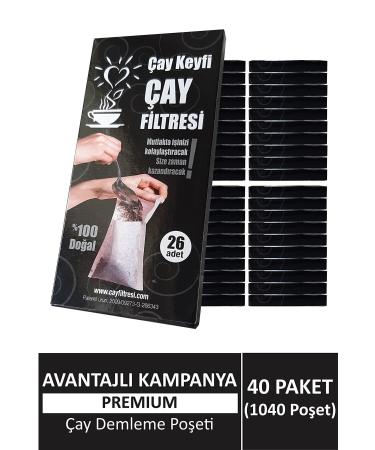 Fisun Home (1040 BAGS) Tea Brewing Bag (TEA FILTER)