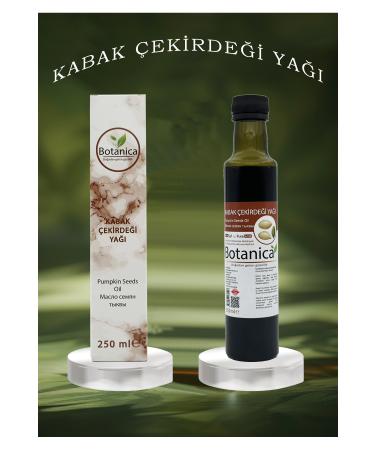 botanica Pumpkin Seed Oil - Cucurbita Pepo - ( Health - Hair and Skin Care ) Pumpkin Seeds Oil 250 ml