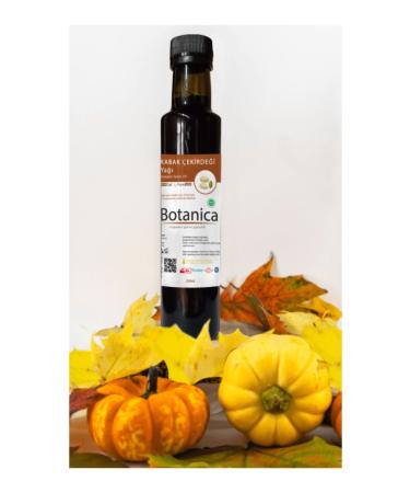 botanica Pumpkin Seed Oil - Cucurbita Pepo - ( Health - Hair and Skin Care ) Pumpkin Seeds Oil 250 ml - Buy Online on GoSupps.com