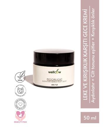 welloow Natural Anti-Wrinkle Blemish Cream 50 ml - Night | Moonlight Blemish And Wrinkle Night Cream