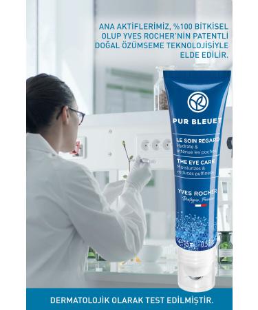 Yves Rocher Pur Bleuet Eye Serum for All Skin Types - 15 ml - Buy Online on GoSupps.com