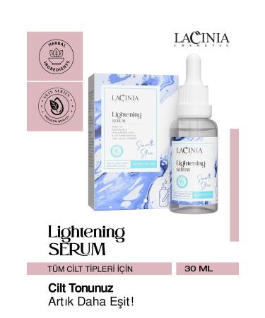 Lacinia Lightening Serum 30ml Facial Care Effective