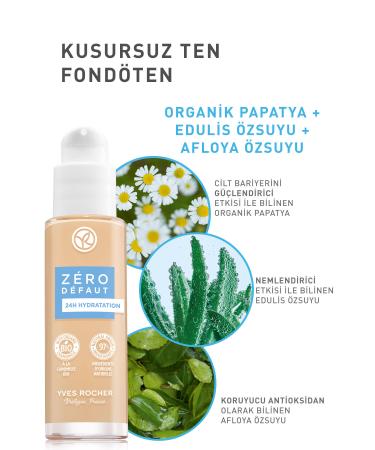 Yves Rocher Flawless Skin Foundation-Beige 300-30 ml-56713 - Buy Online on GoSupps.com