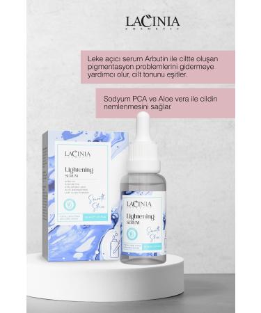 Lacinia Lightening Serum 30ml Facial Care Effective - Buy Online on GoSupps.com