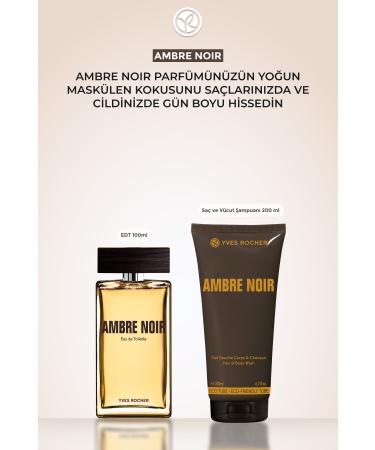 Yves Rocher Ambre Noir- Hair and Body Shampoo - 200 Ml-38421 - Buy Online on GoSupps.com