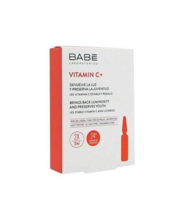 Babe Laboratorios Babe Vitamin C Ampoule Brightening Effective Concentrate Care 2 X 2 ml