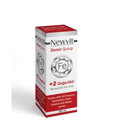 Rcfarma Newvit Iron Syrup 200 Ml
