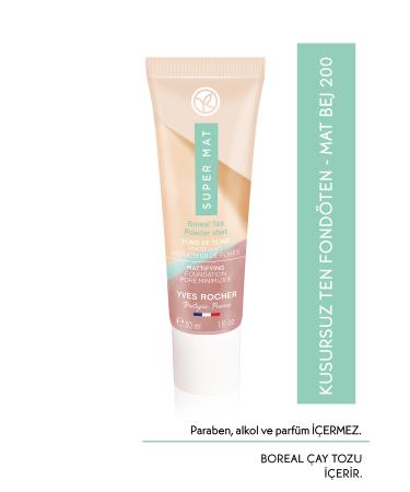 Yves Rocher Flawless Skin Cream Foundation - Matte Beige 200 - 30 ml