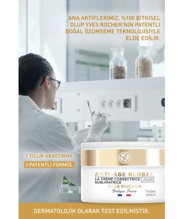 Yves Rocher Anti-age Global - Rejuvenating and Regenerating Day Cream-50ml - Buy Online on GoSupps.com