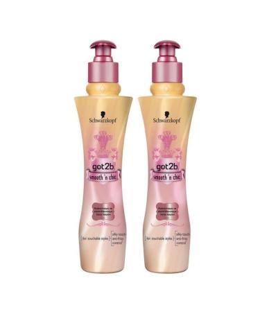 Got2B 2-Pack Smooth & Chic Anti-Frizz and Anti-Electric Hair Lotion 200 ml