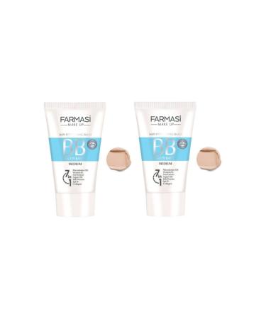 Farmasi 2 Pieces BB Cream Medium 50 ml